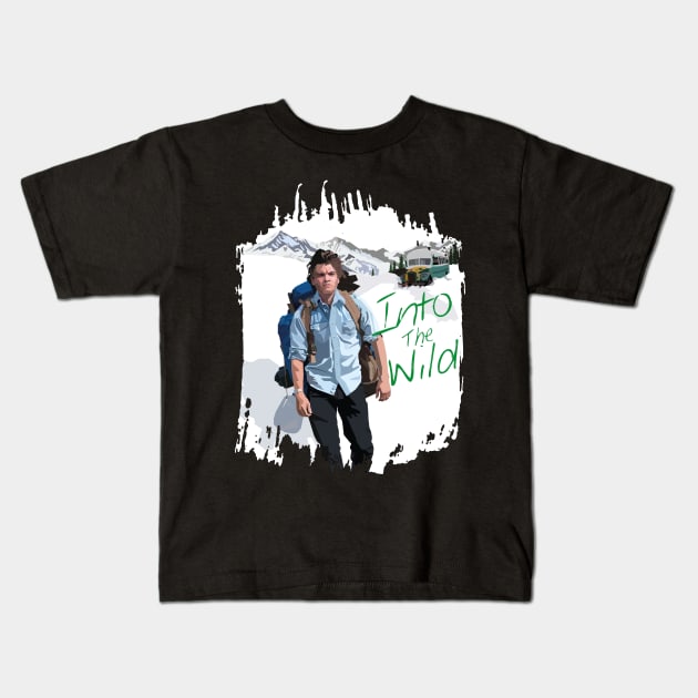 Into The Wild Kids T-Shirt by difrats